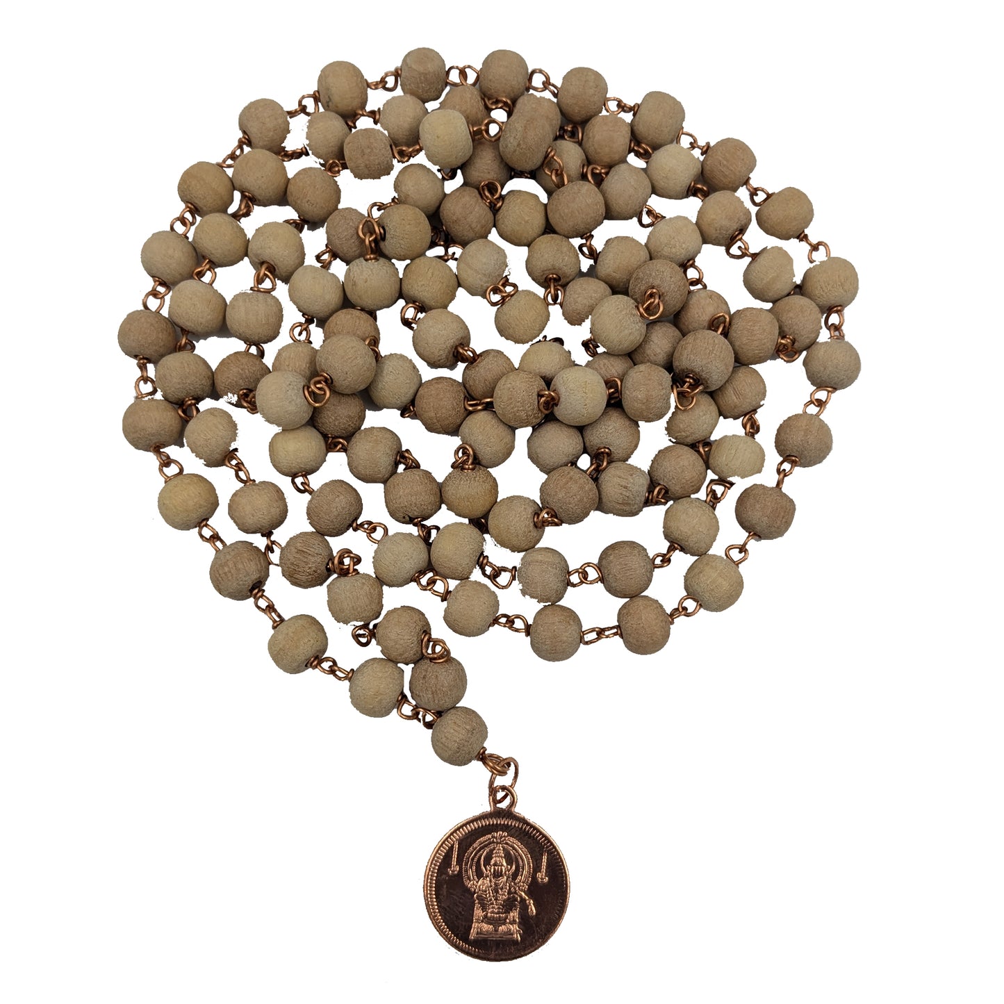 ஐயப்பன் துளசி மணி மாலை 6 MM (108+1 மணிகள்)