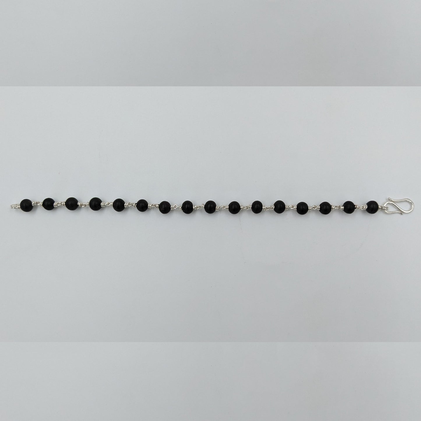 கருங்காலி வெள்ளி வளையல் (Bracelet) 6 MM