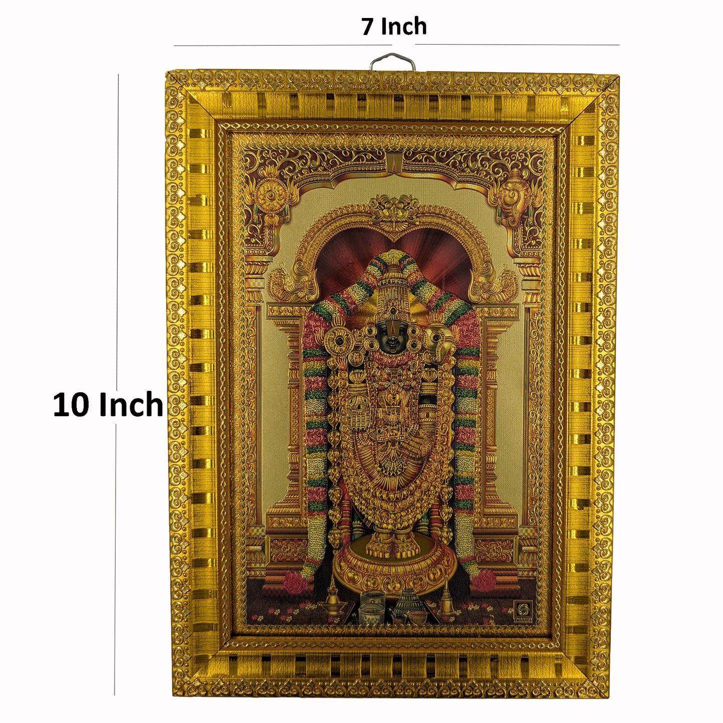 பெருமாள் (Perumal Golden Foil Printed Photo Frame)