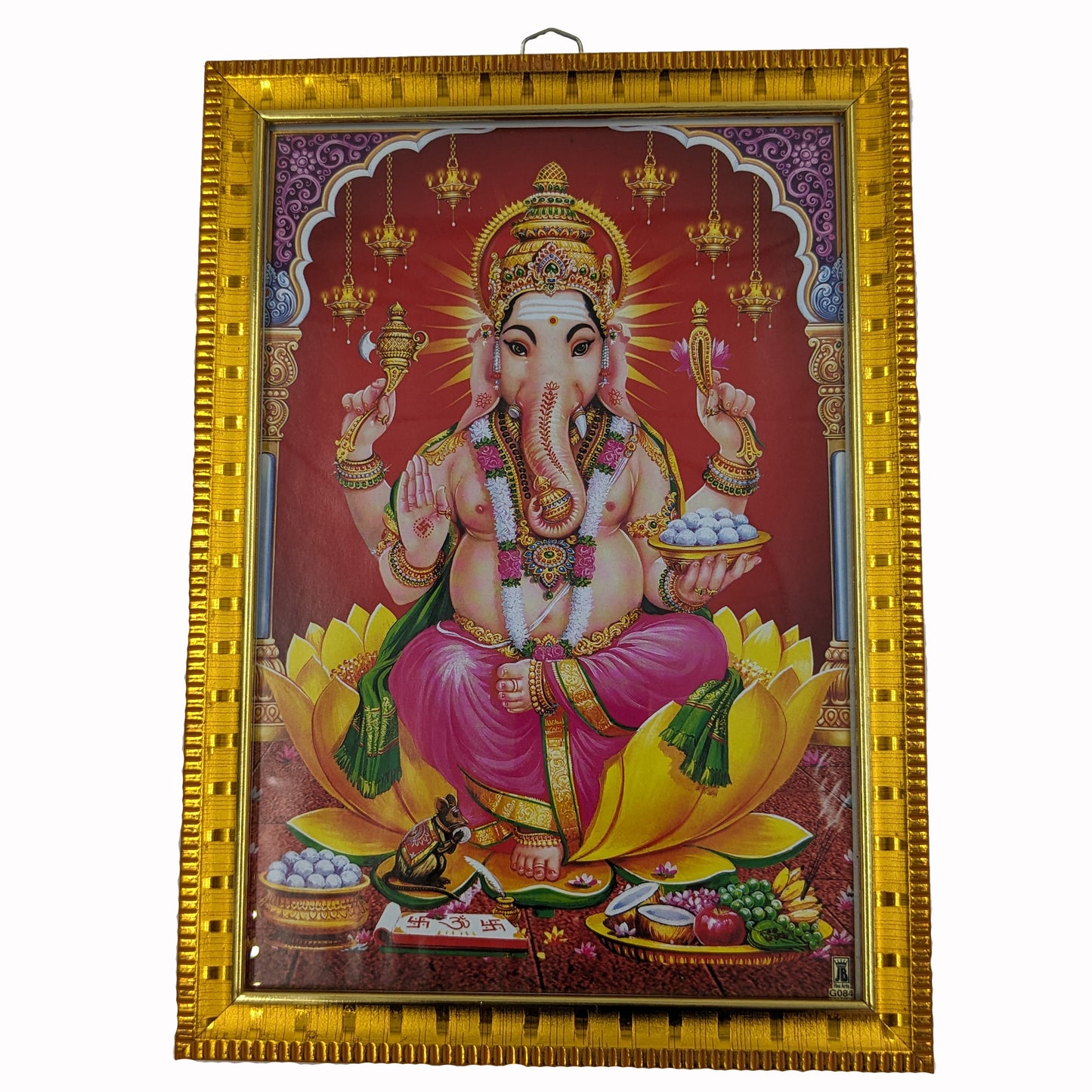 விநாயகர் (Vinayagar Photo Golden Frame)